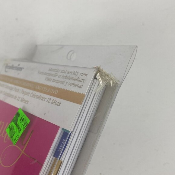 Recollections Planner Pages 12 Month Calendar Pack 97 PC New In Package * - Picture 8 of 8